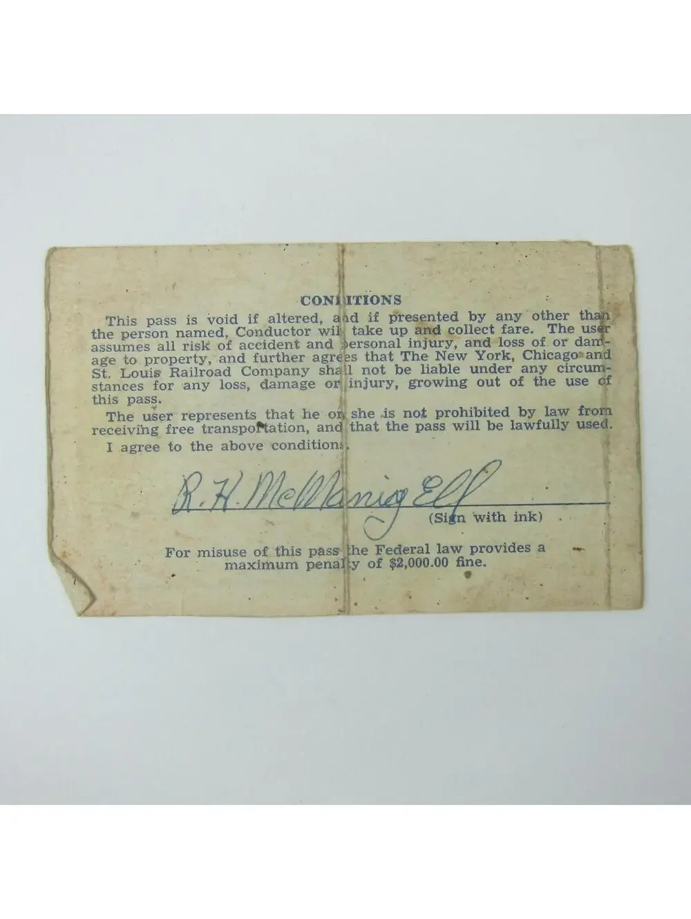 Nickel Rate Road Train Ephemera Lot 3 Envelope Form A & Pass Vintage 1940s-50s